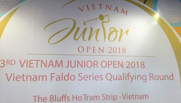Thông cáo báo chí giải VJO và vòng loại Faldo Series Vietnam 2018